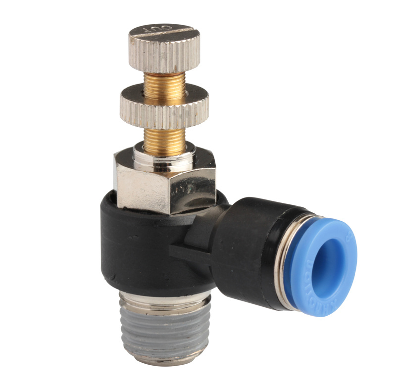 Throttle Body Throttle Valve Push-in Fitting for Air Actuator