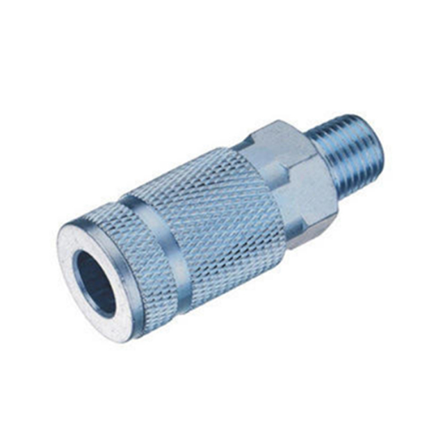 Chrome-Plated Stainless Steel Quick Coupler Male Socket