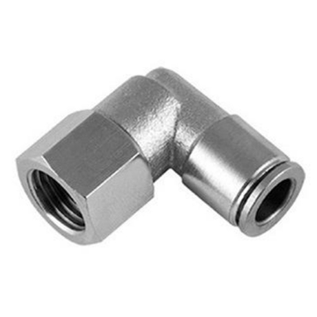 Xhnotion Female Elbow Brass Connector Quick Fitting Swivel