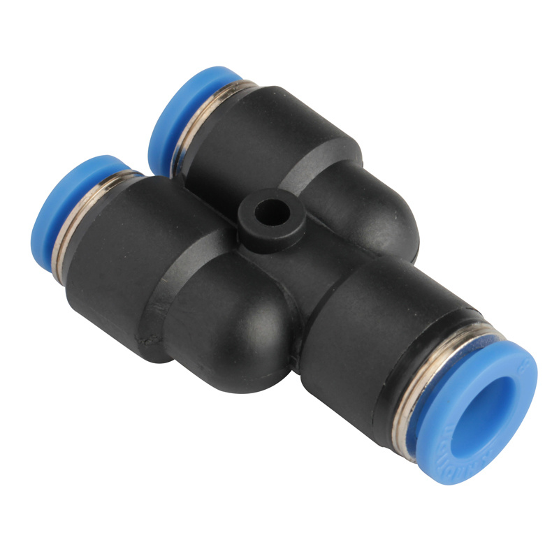 Xhnotion - Pneumatic Push in Union Y Air Hose Fittings with 100% Tested