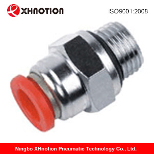 Pneumatic Brass Push in Fitting with Plastic Sleeve Bpc 8-02