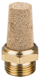 Brass NPT1/2 Cone Silencer in Oil Pressure